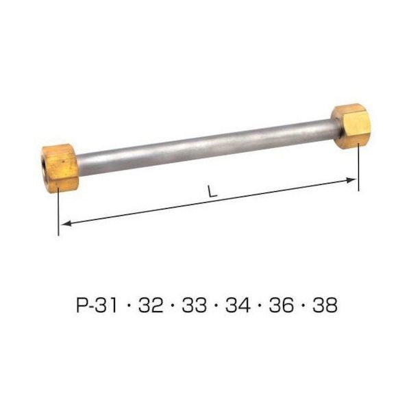 ヤマト産業 YAMATO 集合管 ステンレスタイプ PSー34 L=78 1個 429-6806（直送品）