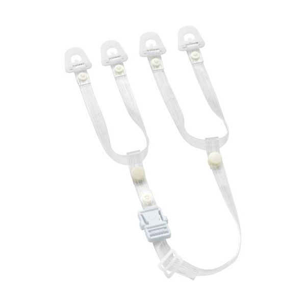 タニザワ ヘルメット透明あご紐(耳部+あご部)VPUーT16U透明 NO.2 (ヘッダー袋入り) VPU-T16U-2（直送品）