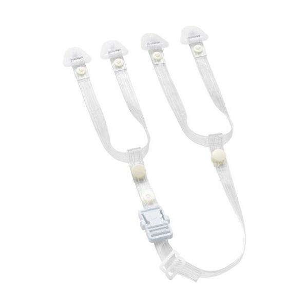 タニザワ ヘルメット透明あご紐(耳部+あご部)VPUーT16U透明 NO.8 (ヘッダー袋入り) VPU-T16U-8（直送品）