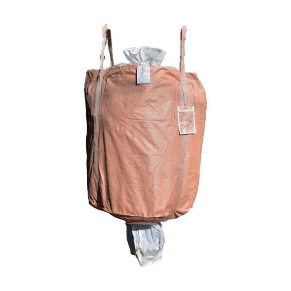 旭産業 旭 コンテナバッグ丸型排出口あり・ラミ付き AS131-MG014 1袋 598-0169（直送品）