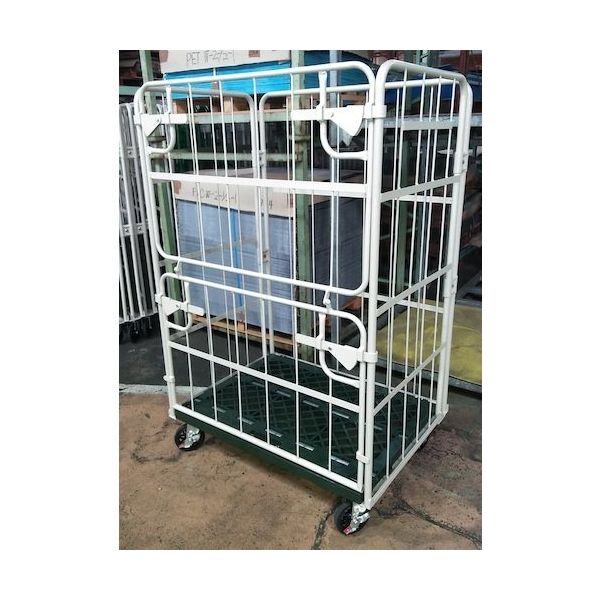 ヤマト モビリティ&Mfg. YAMATO ダブルゲート付きコンビテナー(ジョイント樹脂製) LRC80J-SI(WG) 1台（直送品）