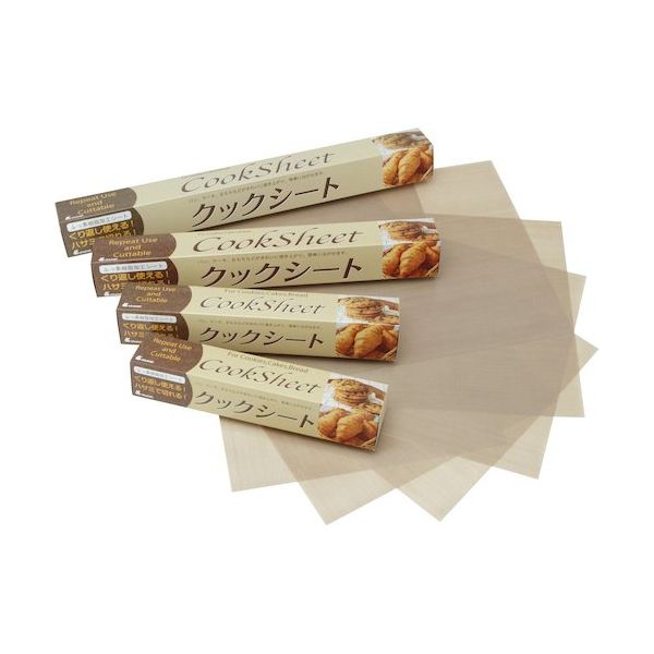 中興化成工業 chukoh フッ素樹脂クッキングシート 380×525 化粧箱(10枚入) FGF380X525 1箱(10枚)（直送品）