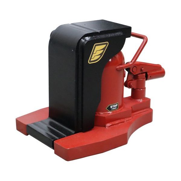 今野製作所 イーグル 低床・レバー回転・安全弁付爪つきジャッキ 爪能力10t ET-200 1台 677-1794（直送品）