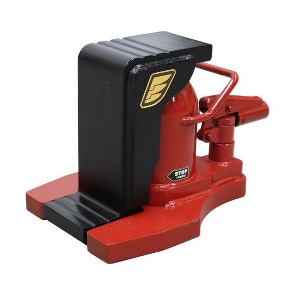 今野製作所 イーグル 低床・レバー回転・安全弁付爪つきジャッキ 爪能力8t ET-160 1台 677-1817（直送品）