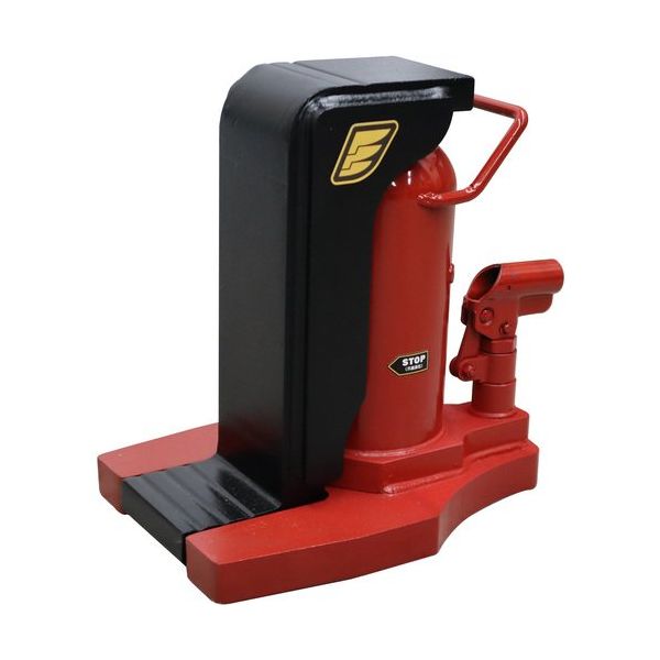 今野製作所 イーグル レバー回転・安全弁付爪つきジャッキ 爪能力10t爪ロングタイプ E-200L 1台 677-1816（直送品）