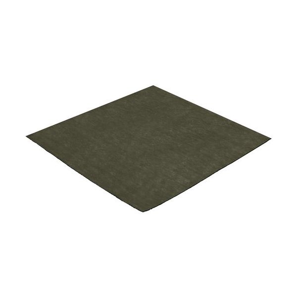 吉野 耐炎フェルト(2mm)片面コート OD色 1mX1m YS-F2OD-11 1枚 678-4680（直送品）