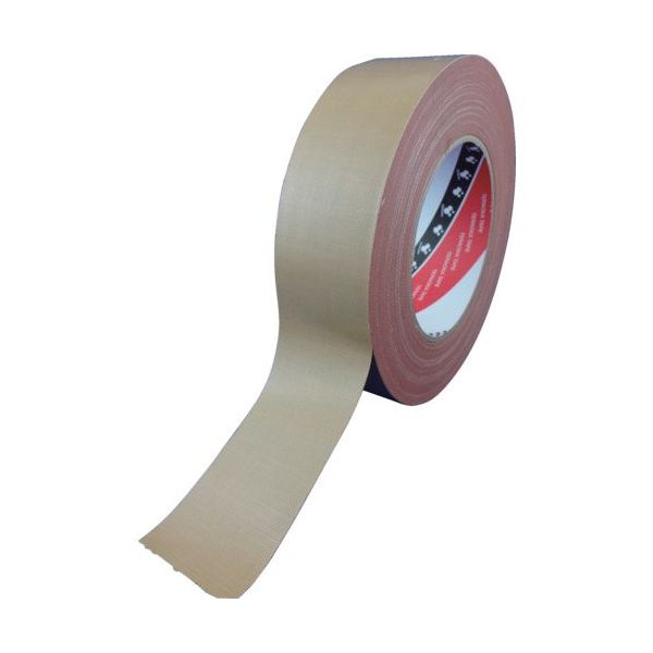 寺岡製作所 TERAOKA 包装用布テープ NO.1590 38mmX25M 1590 38X25 1セット(48巻) 651-7805（直送品）