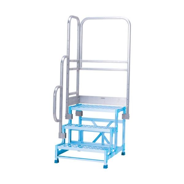 アルインコ 作業台CSBCー366S用 正面付片手すりセット CSBT36BL 1セット 694-4902（直送品）