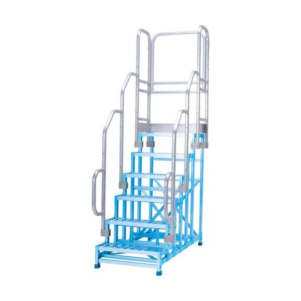 アルインコ 作業台フルセット手すり CSBC6126用 CSBT616AL 1セット 694-4911（直送品）