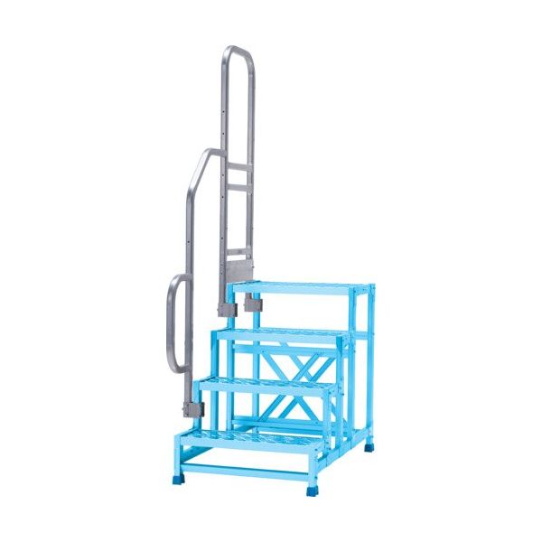 アルインコ 作業台片側手すり(左右兼用) CSBC486用 CSBT486DL 1セット 694-4904（直送品）