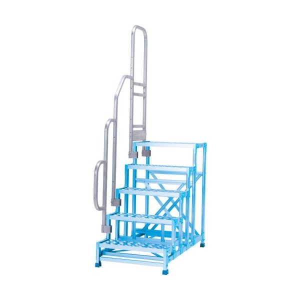 アルインコ 作業台片側手すり(左右兼用) CSBC5106用 CSBT516DL 1セット 694-4903（直送品）