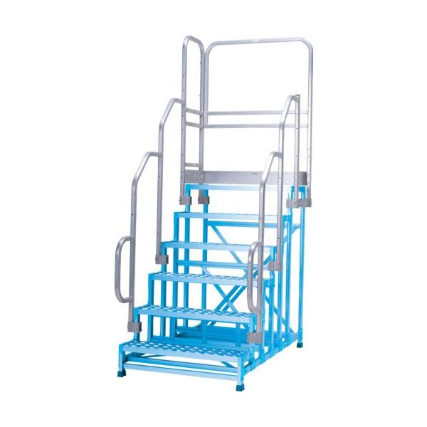 アルインコ 作業台CSBCーS用片側開口手すりセット CSBT618GL 1セット 694-4905（直送品）