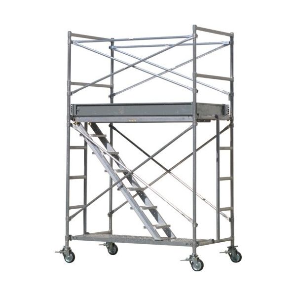 アルインコ 移動式足場 "アルタウルス 布わく3枚板仕様 1段セット ART-310 1台 699-1806（直送品）