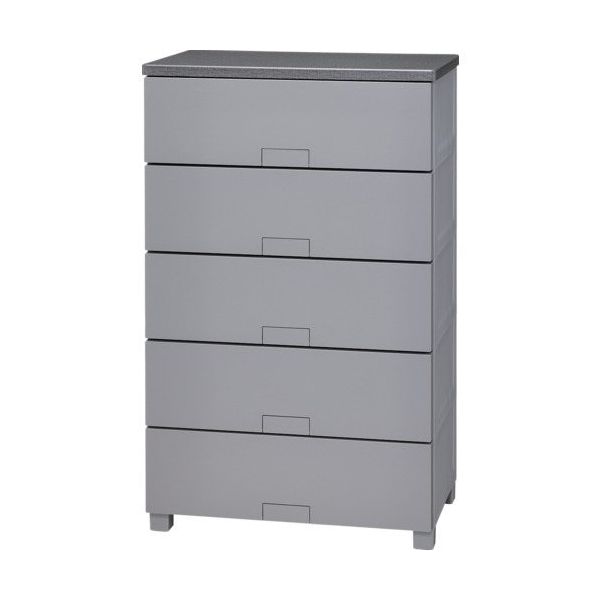 天馬 TENMA フィッツチェスト フルフラット6505 グレー 110014749 1個 699-5498（直送品）