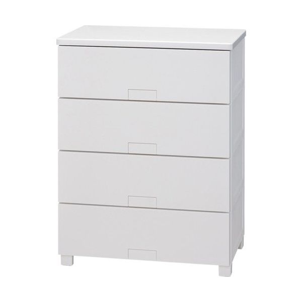 天馬 TENMA フィッツチェスト フルフラット6504 ホワイト 110014745 1個 700-3067（直送品）