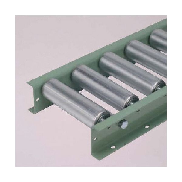 太陽工業 タイヨー E5723型スチールローラーコンベヤW500XP100X90°カーブ E5723-500-100-90R 1台（直送品）