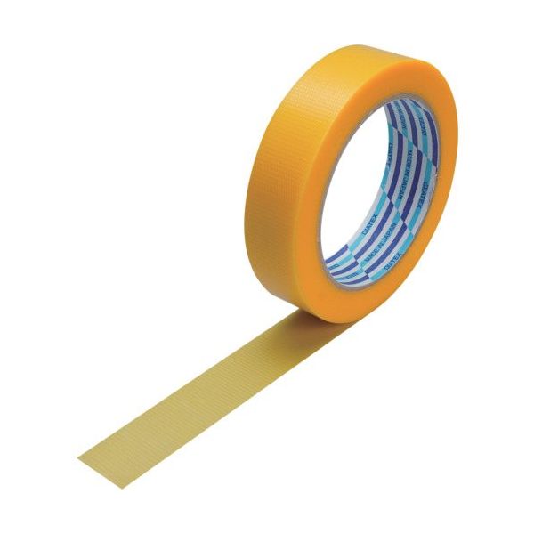 ダイヤテックス パイオラン 梱包用テープ 25mm×25m イエロー K-10-YE 25MMX25M 1セット(60巻) 567-0928（直送品）