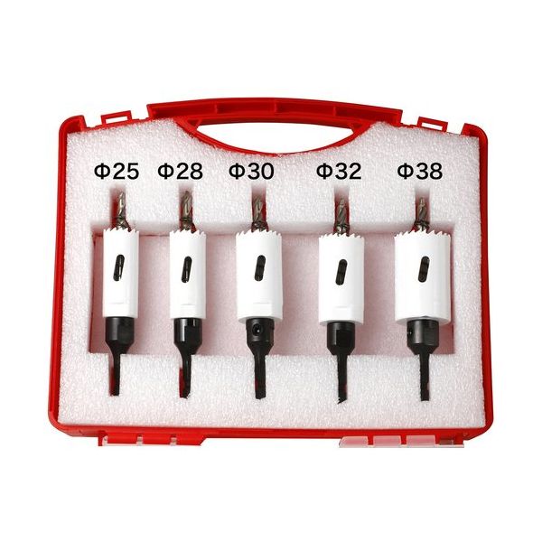 ミヤナガ バイメタルホールソー充電ツバナシ BOXキット3 BINSJDBOX3 1個 161-8556（直送品）