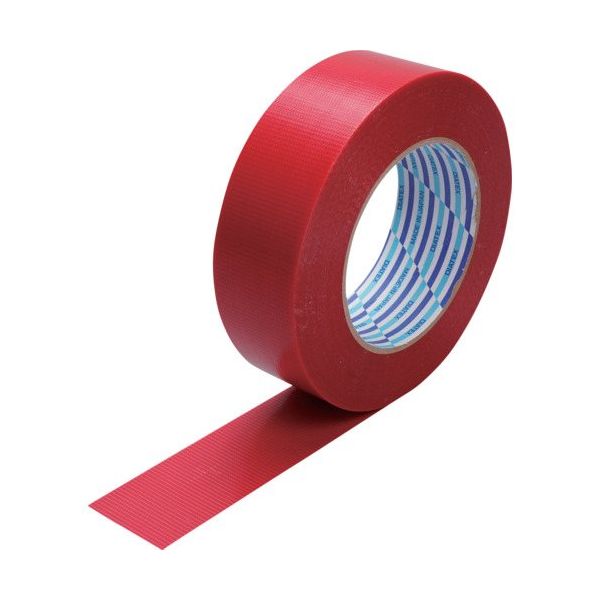 ダイヤテックス パイオラン 梱包用テープ 38mm×50m レッド K-10-RE 38MMX50M 1セット(48巻) 567-2500（直送品）