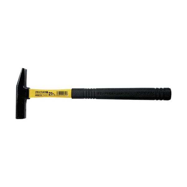 土牛産業 DOGYU グラス柄ブリキヤ鎚 21mm 00649 1丁 270-5153（直送品）