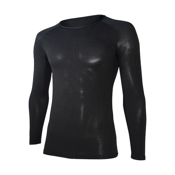 おたふく手袋 おたふく JWー522 11.BK 3D ロングスリーブクルーシャツ 3L JW-522-BK-3L 1枚 433-7618（直送品）