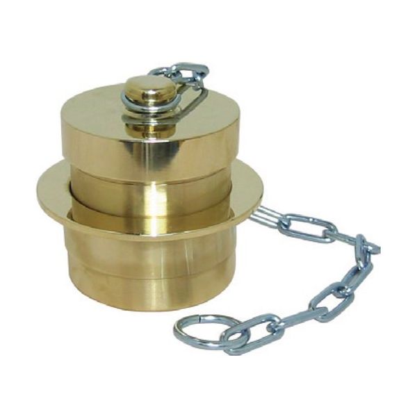 岩崎製作所 IWA 黄銅製 町野式金具 H108 町野式男キャップ 鎖付き 36H020B-C 1個 509-4431（直送品）