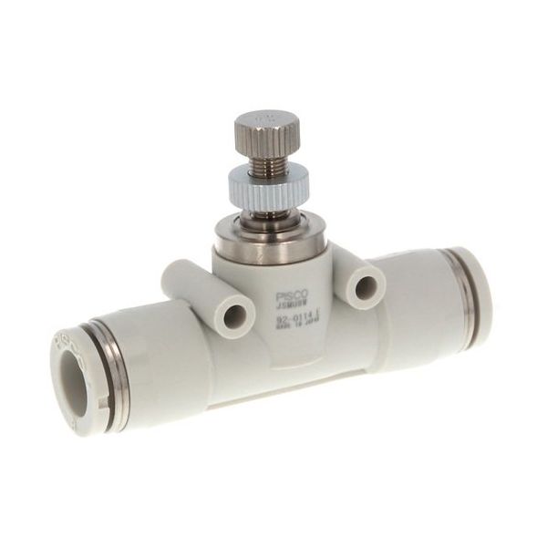 日本ピスコ PISCO スピードコントローラ 小型ユニオンストレート JSMU10W 1個 423-2486（直送品）