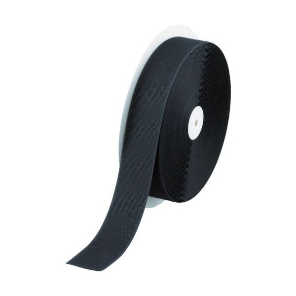 クラレトレーディング クラレ マジックテープ フック(オス側)縫製用 50mm×25m 黒 A8693Y-71 50MMX25M 1巻（直送品）