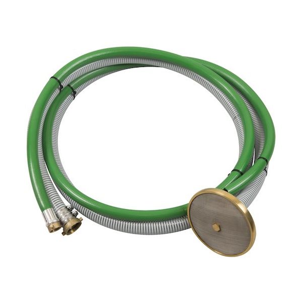 スーパー工業 吸水(1・1/4)余水(3/4)ASY 3m 円盤60 04W50411 1個 572-2737（直送品）