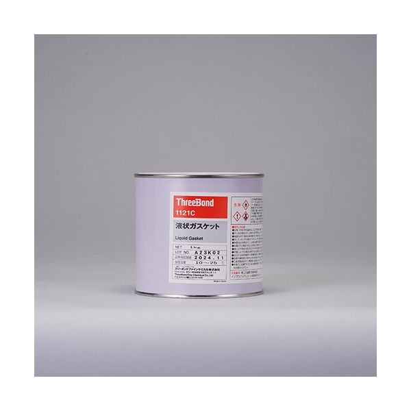 スリーボンド THREEBOND 液状ガスケット TB1121C 1kg(1121CP) TB1121C-1 1缶 553-1375（直送品）
