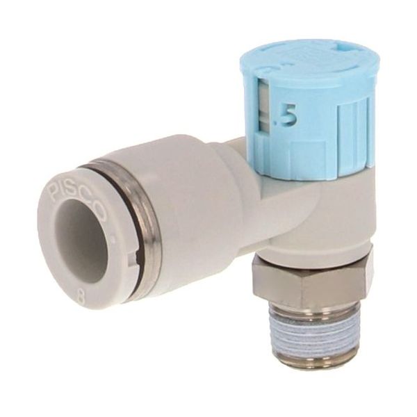 日本ピスコ PISCO スピードコントローラ ダイヤル付タイプ JSGS8-01BW 1個 560-0000（直送品）