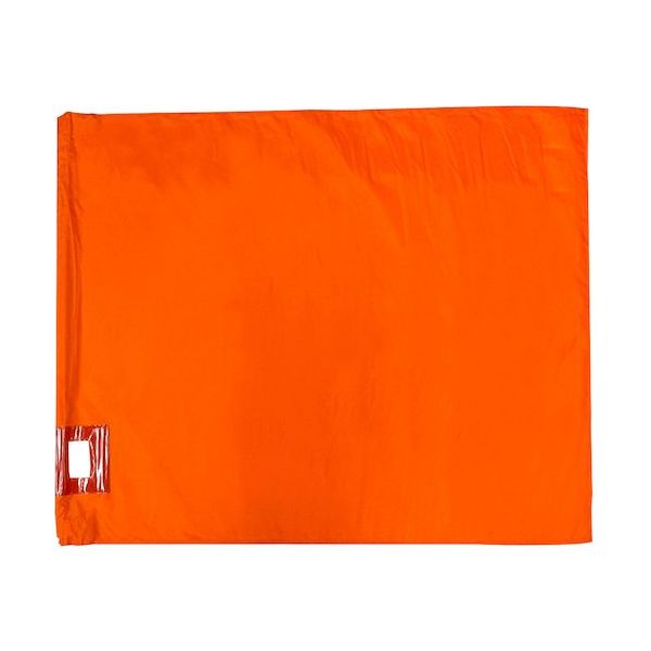 ミズケイ 大旗+棒セット(蛍光オレンジ) 8015703 1枚 564-1123（直送品）