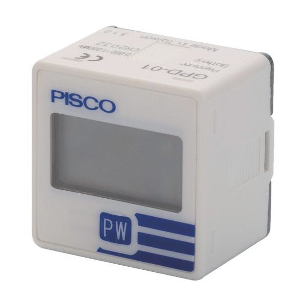 日本ピスコ PISCO デジタルプレッシャゲージ GPD-V-01 1個 574-3235（直送品）