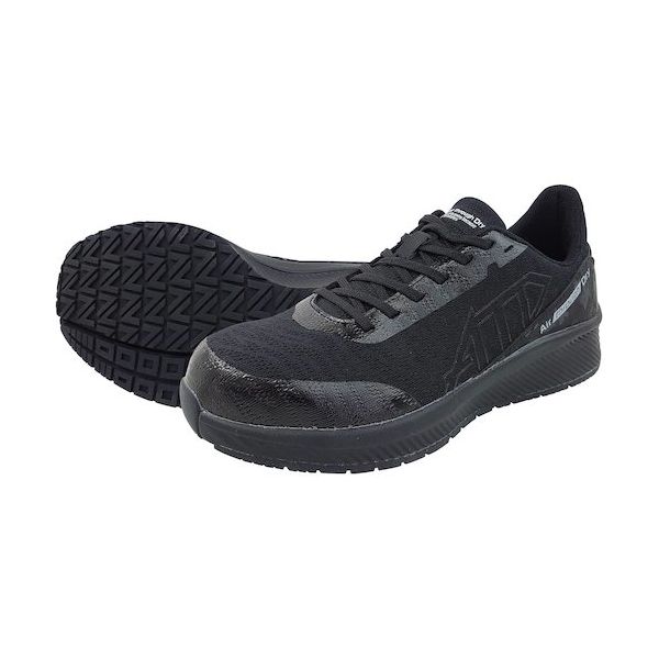 喜多 メッシュローカットセーフティスニーカー 制菌・消臭 MG5750 ブラック 26.0 MG5750-BK-26.0 1足（直送品）