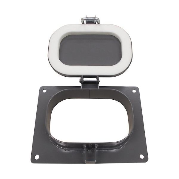 旭産業(点検窓) FREEPA 点検窓 A1形フランジタイプ(発泡パッキン) AFP-A1-F 1個 566-3602（直送品）