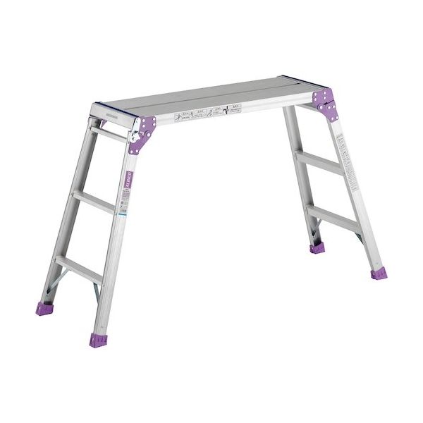 アルインコ 作業台 300×880mm 高さ800mm 最大使用質量100kg PXGV910FK 1台 576-2984（直送品）