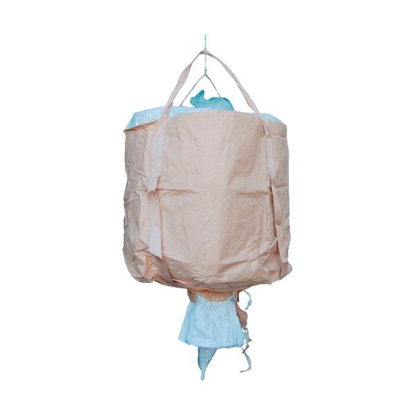 旭産業 旭 コンテナバッグ丸型排出口あり・内袋付き AS070-MG412 1袋 598-0173（直送品）