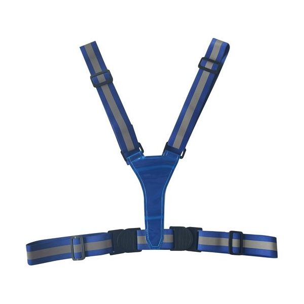 ミズケイ 伸縮Y型ベスト ブルー 5941253 1枚 629-5838（直送品）