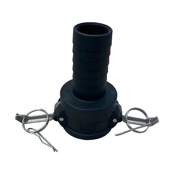 岩崎製作所 IWA 樹脂製 I・LOK(アイロック)レバーカップリング ホースシャンクカプラー(TypeーC) 37C040P-Y 1個（直送品）