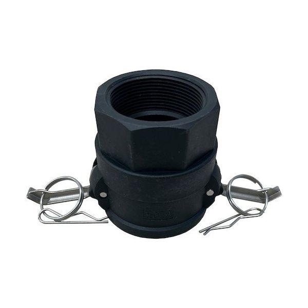 岩崎製作所 IWA 樹脂製 I・LOK(アイロック)レバーカップリング 女ネジカプラー(TypeーD) 37D050P-Y 1個（直送品）