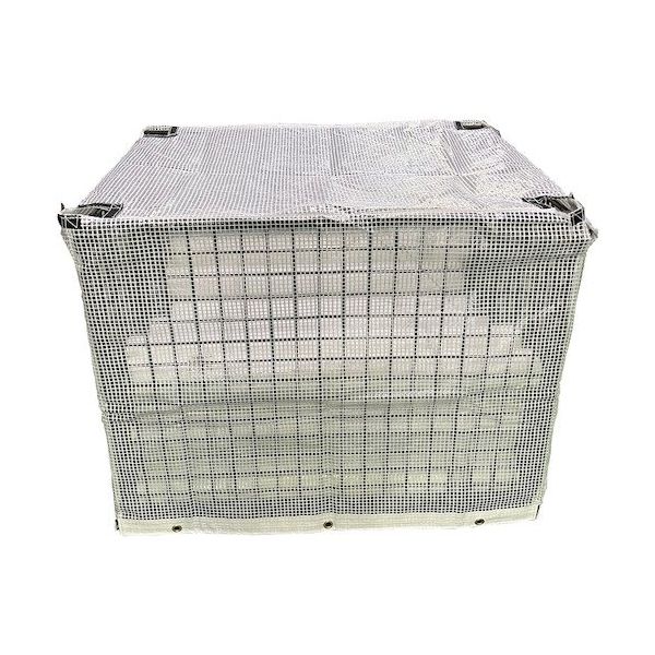 旭産業 旭 メッシュパレット用角型カバー AS340-MS423 1枚 634-8835（直送品）