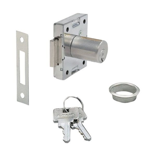 スガツネ工業 SUGATSUNE (150049465)2170ー24ーB面付シリンダー錠 2170-24-B 1個 654-0108（直送品）