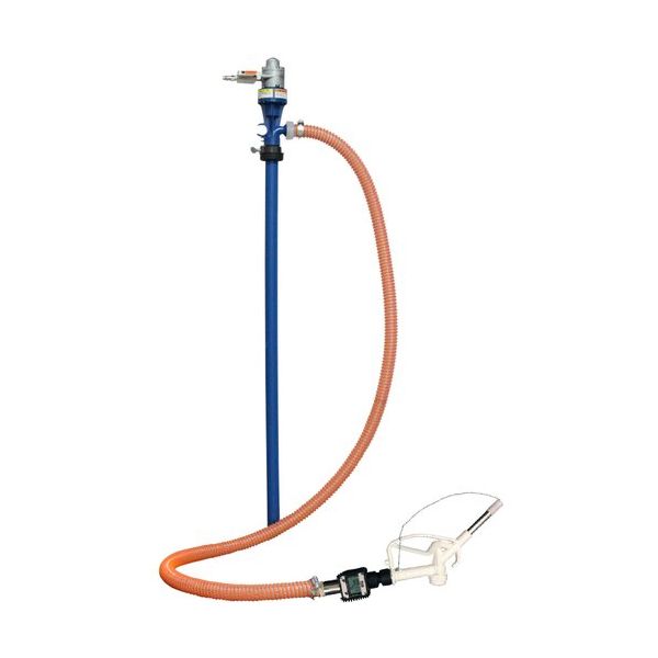 アクアシステム 流量計付アドブルー用 エア式ドラムポンプ AD-1AIRK24 1台 701-2555（直送品）