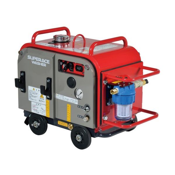 スーパー工業 エンジン式高圧洗浄機 SEVー2110SSR 防音タイプ(ラインストレーナー付) 1台 668-4048（直送品）