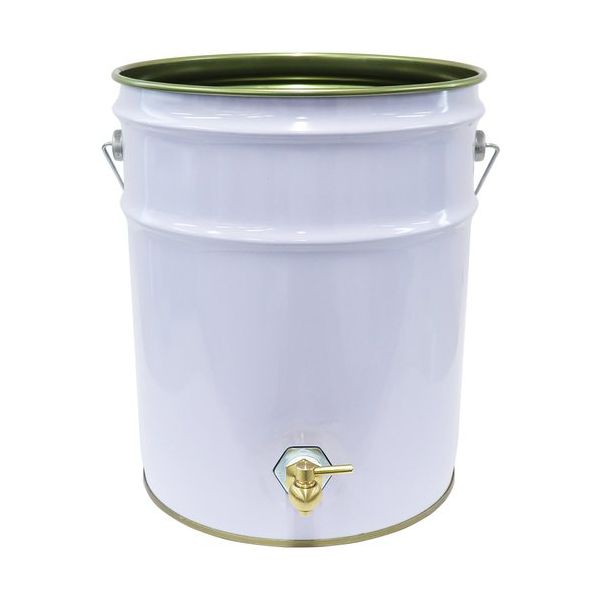 アクアシステム ドレンコック付ペール缶 APPQO-OPC 1個 682-5367（直送品）