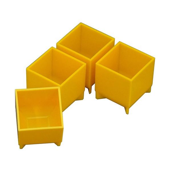 マーベル MARVEL スチール製工具箱 プラケースA PCA4 1組(4個) 674-7184（直送品）