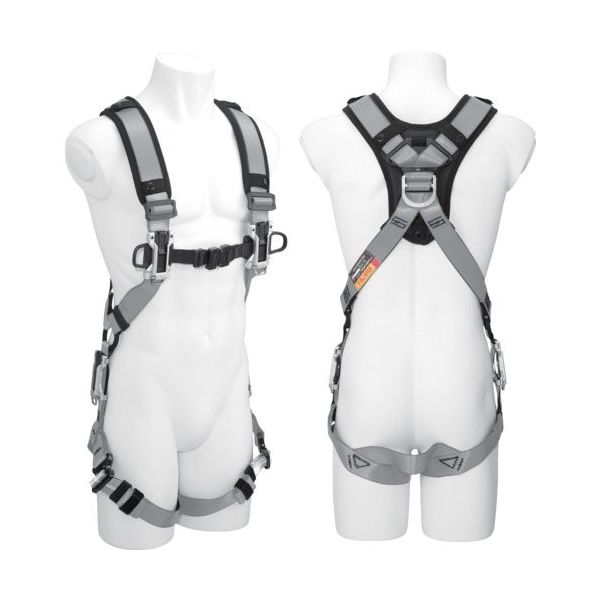 TJMデザイン タジマ セフハーネスA フリーサイズ 銀 A4SFAF-SI 1個(1着) 682-9941（直送品）