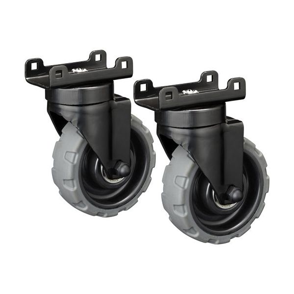 TJMデザイン タジマ セフ台車交換用折畳みキャスター前輪セット CT-DHTORCF 1組(2個) 682-9942（直送品）