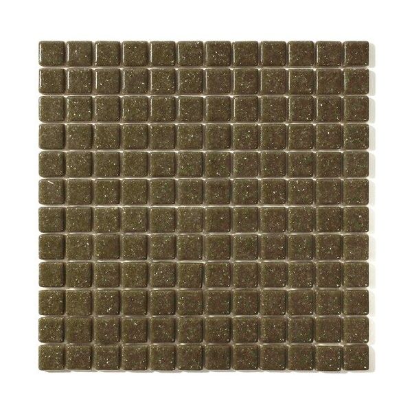 エービーシー商会 ABC モザイクタイル シーズン Bー152 オリーブ(20シート入り) 1箱 695-5931（直送品）