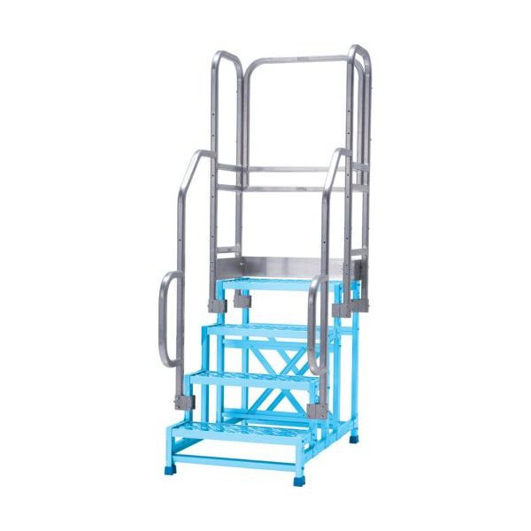 アルインコ 作業台フルセット手すり CSBC486用 CSBT486AL 1セット 694-4897（直送品）